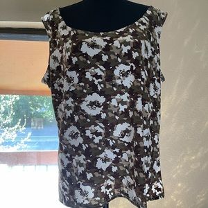 Ashley Stewart Floral Blouse